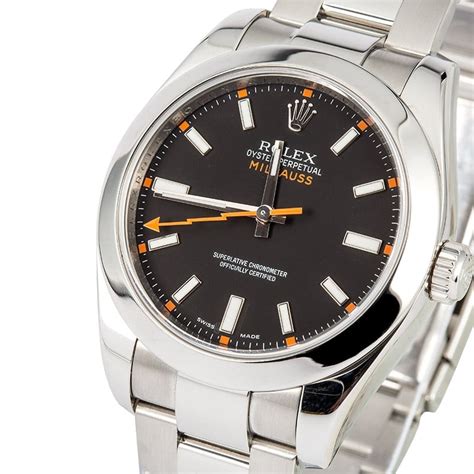 replica rolex milgauss orange black|rolex milgauss 116400 white.